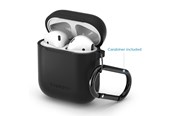 Kopfhörer/Headsets - Spigen Silicone case - black - AirPods 1/2019 - 066CS24808
