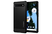 Handys - Cover & Cases - Spigen Rugged Armor - black - Google Pixel 6a - ACS04476