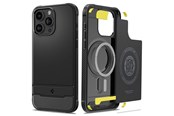 Handys - Cover & Cases - Spigen Rugged Armor MagSafe - matte black - iPhone 15 Pro Max - ACS06561