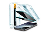 Handys - Schutzfolie - Spigen Glass tR EZ Fit (Privacy) 2 Pack - transparency - iPhone 15 Pro Max - AGL06874