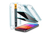 Handys - Schutzfolie - Spigen Glass tR EZ Fit (Privacy) 2 Pack - transparency - iPhone 16/15 - AGL06905