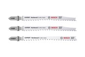 Stichsägen - Bosch Expert Hardwood 2-side clean jig saw blade set - 3 pieces - 2608900549