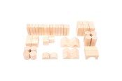 Interaktives Spielzeug (Ardunio und ähnliche) - Small Foot Wooden Building Blocks in Bag 50dlg. - 11396