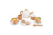 Rollenspiele - Small Foot - Wooden Tea Set with Play Food 17 pcs - 11214