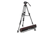 Tripods & Stative - Manfrotto Video Tripod Kit 504X + 645 Fast Twin Aluminium - MVK504XTWINFA
