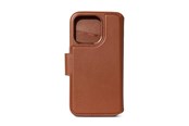 Handys - Cover & Cases - Decoded Leather Detachable Wallet for iPhone 15 Pro Tan - D24IPO15PDW5TN