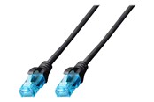 Netzwerk - Kabel - DIGITUS patch cable - 5 m - black - Schwarz - 5m - DK-1511-050/BLACK