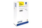 Druckerzubehör - Tinte & Toner - Epson T7554 - XL size - yellow - original - ink cartridge - C13T75544N