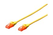 Netzwerk - Kabel - DIGITUS Professional patch cable - 1 m - yellow - Gelb - 1m - DK-1617-010/Y