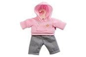 Dolls & Accessories - Heless Dolls Jogging Outfit - Pink/blue 28-33 cm - assorted - 1240