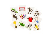 Kleine Mitbringsel für Kinder - LG-Imports Tattoos Football 12pcs. - 8486