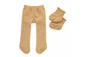 Dolls & Accessories - Heless Doll Tights with Socks - Gold 35-45 cm - 476