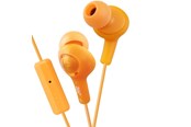 Kopfhörer/Headsets - JVC Headphone FR6 Gumy Plus Mic Orange - HAFR6DEX