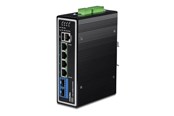 Switches - TRENDnet TI-BG62i - switch - industrial - 6 ports - Managed - TAA Compliant - TI-BG62i