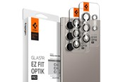 Handys - Anderes Zubehör - Spigen Glass tR EZ Fit Optik Pro 2 Pack - gray - Samsung Galaxy S24 Ultra - AGL07426