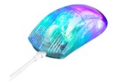 Maus - Deltaco GAMING DM330 RGB Transparent Wired - Gaming Maus (Transparent) - GAM-159-T
