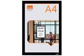 Konferenz und Präsentation - Nobo  Self-adhesive Magnetic Poster Frame A4 Black - 1915697