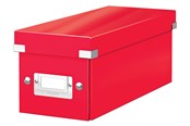 Archivierung und Aufbewahrung - Leitz Click & Store WOW CD Aufbewahrungsbox Rot - 60410026