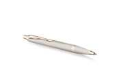 Utensilien zum Schreiben und Zeichnen - Parker IM Monochrome Kugelschreiber | blaue Tinte | Oberfläche und Zierteile in Champagnerfarben | medium Spitze | Geschenkbox - 2172956