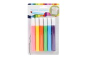 Hobby-Zubehör - Toi-Toys Textile markers Tropical 6 pcs. - 47112A