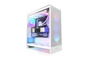Gehäuse - NZXT H7 Flow RGB (2024) - All White - Gehäuse - Miditower - Weiß - CM-H72FW-R1