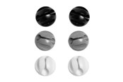 Kabelkanal / Kabelschlauch - D-LINE Cable Clip Set 2x Black 2x Grey 2x White - EU/CTBASE001