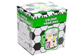 Kleine Mitbringsel für Kinder - LG-Imports Color your own Football Mug - 8206