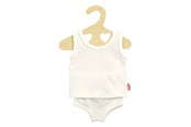 Dolls & Accessories - Heless Doll underpants and shirt White 35-45 cm - 2221