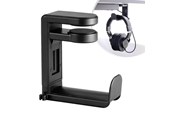 Kopfhörer/Headsets - Desire2 Holder for Headphone / Headset Black Mounted on desk top - D2HOOK