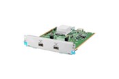 Netzwerkadapter (Netzkarte, Druckserver, u.s.w.) - HP E - expansion module - 40 Gigabit QSFP+ x 2 - J9996A