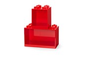 Kinderzimmer - LEGO BRICK SHELF SET - RED - 41171730