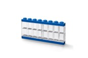 Kinderzimmer - LEGO MINIFIGURE DISPLAY CASE 16 (8 KNOB) BLUE - 40660005