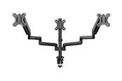 Monitorhalterung - Gembird Monitor Arm - Adjustable arm 3-display 17"-27" - MA-DA3-01