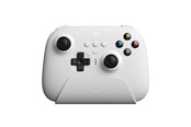 Gaming Zubehör - 8BitDo Ultimate 2.4G Wireless Controller (Hall Effect) with Charging Dock - White - Wireless Controller - Android - RET00416