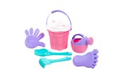 Spiele im Freien - Cavallino Toys Cavallino Classic Bucket Set Pink 7 pieces. - 9461WD01