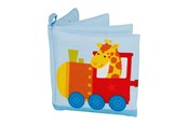 Baby Spielzeug - Goki Crinkle Booklet Animals on the Train - 65254