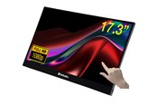 Bildschirm - 17" Verbatim PMT-17 - 1920x1080 (FHD) - IPS - Touchscreen - 49593