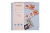 Baby Spielzeug - Filibabba Domino game - Nordic animals - FI-02175