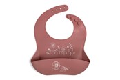 Babypflege - Filibabba Silicone bib with print - Fall Flowers - FI-02246