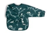 Babypflege - Filibabba Bib w. sleeves - Night - FI-02286