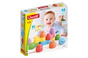 Baby Spielzeug - Quercetti Momy Soft - 12 soft building blocks - QU-4141