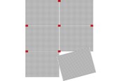 Baby Spielzeug - Quercetti Boards for peg mosaics - 10 pieces includes conne - QU-2441