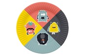 Spielzeug - Folat BV Plates Monster Bash 8pcs. - 61928