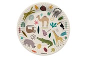 Spielzeug - Folat BV Plates Zoo Party 8pcs. - 61929