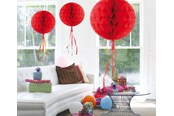 Spielzeug - Folat BV Honeycomb Ball - Red - 60303
