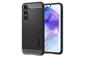 Handys - Cover & Cases - Spigen Rugged Armor - matte black - Samsung Galaxy A55 - ACS07500