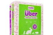 Nagetiere - Über Papierstreu 36L Pink/Weiß - 45051