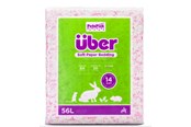 Nagetiere - Über Soft Paper Bedding 56 L Pink/White - 45064