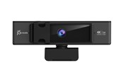 Webcams - j5create USB 4K ULTRA HD Webcam (Includes Remote Control) - JVCU435-N