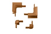 Kabelkanal / Kabelschlauch - D-LINE Adapter Kit 30x15mm Oak colored - IBEBAP3015O